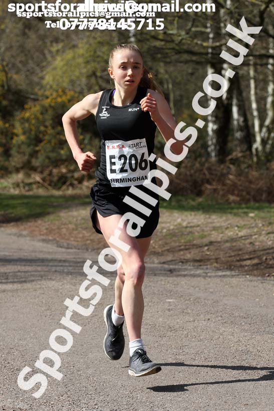 Senior womens 6 Stage Road Relay, 2019 ERRA 12 and 6 Stage Road Relays, Sutton Coldfield. Photo:  David T. Hewitson/Sports for All Pics